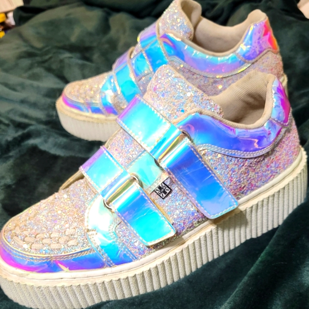 RARE T.U.K. Iridescent Double Velcro Casbah Creeper